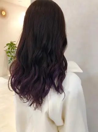 セミロング カラー 天野 涼のヘアスタイル