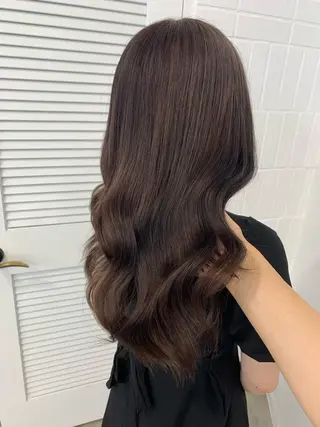 ミディアム カラー ダメージレス艶カラー MISAKI🦋のヘアスタイル