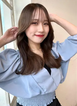 ロング 市原 大翼のヘアスタイル