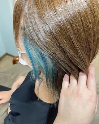 カラー 🫧髪質改善艶カラー _マエダ 🫧のヘアスタイル