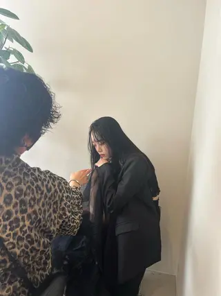 ロング カラー 櫻井 莉子のヘアスタイル