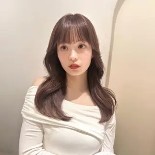 ロング ミディアムヘア Chifumiのヘアスタイル