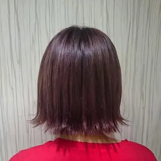 ショート カラー ヘアアレンジ 嶋田 ゆきのヘアスタイル