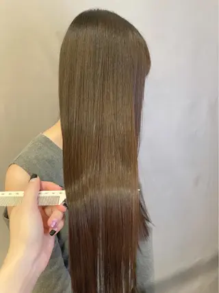 ロング 宮原 佳苗のヘアスタイル