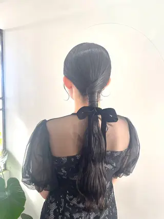 ロング mopa所属・mopa_kaede 暖色カラー/ロングのヘアスタイル