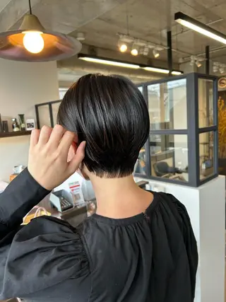 ショート 髪質改善/縮毛矯正/ 透明感カラーYUMAのヘアスタイル