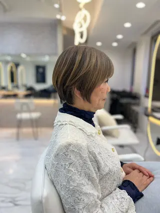 ショート TSUBASA/銀座 メンズ◎ショート女子のヘアスタイル