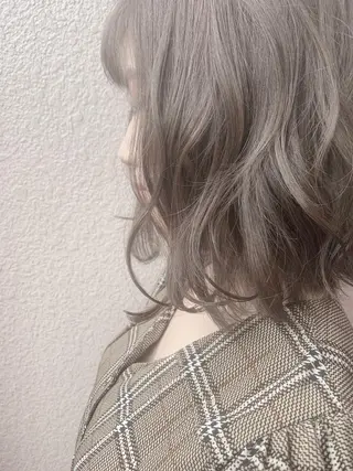 ミディアム カラー パーマ 🫧代表/新宿駅近/ 限定価格🫧田辺貴裕のヘアスタイル