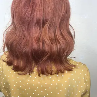 ミディアム 透明感カラー 金村真子のヘアスタイル