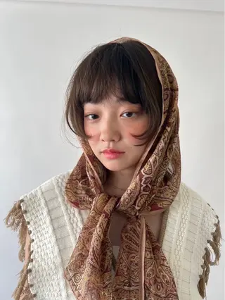 カラー ｺｺﾛ⌇ ﾎﾞﾌﾞとﾊｲﾄ-ﾝのヘアスタイル