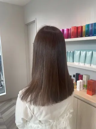 ロング カラー 吉原 雪乃のヘアスタイル
