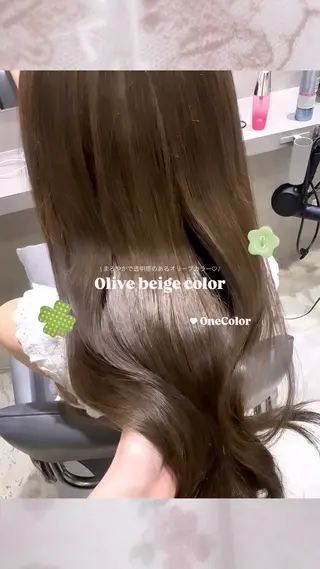 カラー 新宿🎀 Rea♡モデル募集のヘアスタイル