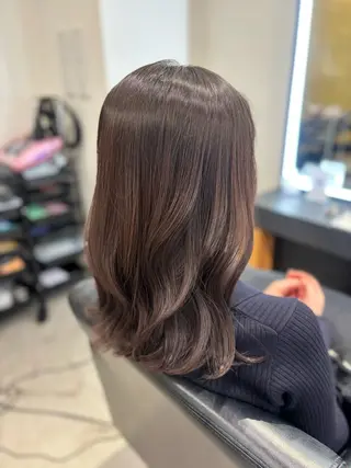 ミディアム カラー 髪質改善/伏見 RABU(ému)のヘアスタイル