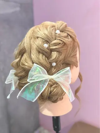 ヘアアレンジ カット、縮毛矯正 モデル募集🎀あゆみのヘアスタイル