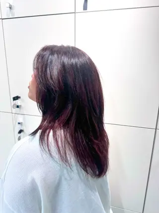 カラー 傷まないブリーチ🪽 /大図みらいのヘアスタイル
