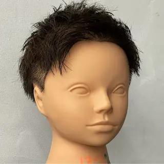 ショート メンズ 【柔らか透明感✨/ 似合せ前髪】大石葉月のヘアスタイル