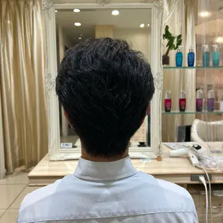 メンズ ダブルカラー🌷✨ 守屋紗希のヘアスタイル