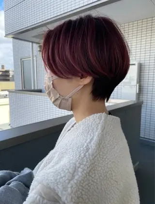 ショート カラー SOYON豊田市駅店 MIYUのヘアスタイル