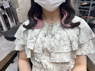 ミディアム カラー ar+ ❤︎ maiのヘアスタイル