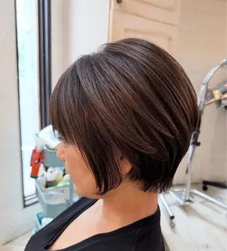 ショート Hair art chiffon 池袋西口店所属・カットモデル募集中 💇🏻　福田彩南のヘアスタイル