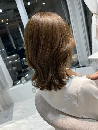 ミディアム ボブ/レイヤー/ 茉莉花のヘアスタイル