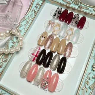 ショート Conjunim MAMI🎀✨のネイルデザイン