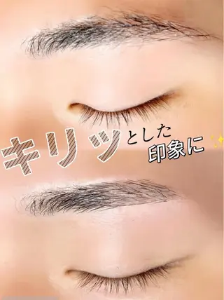 メンズ アイブロウ NEIGE 栗田のマツエク・マツパデザイン