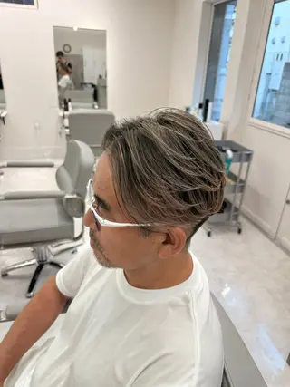 カラー メンズ 【バレイヤージュ】 🔥メンズRYUTAのヘアスタイル