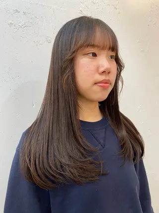 ロング ROMMY所属・似合わせヘア 💇🏻‍♀/マリアのヘアスタイル