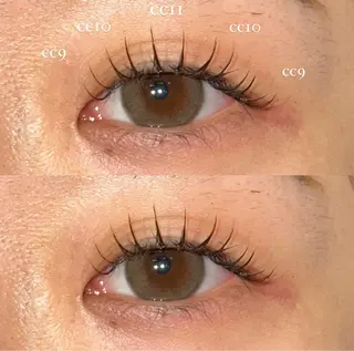 マツエク・マツパ NORA hinataのマツエク・マツパデザイン