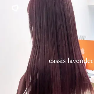 セミロング カラー 愛されカラー🩷 はるなのヘアスタイル