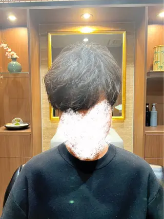 ショート ヒロ銀座バーバーショップ丸の内所属・秋山 琳太のヘアスタイル