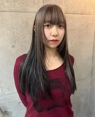 ロング カラー レイヤーカット/ルー ツカラー/EMIRIのヘアスタイル