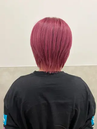ショート カラー 💗モテ髪 ハイトーンあや💗のヘアスタイル