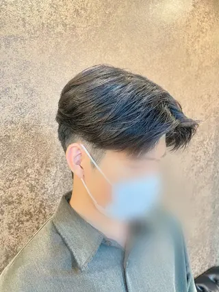 ショート メンズ メンズパーマ特化 カバヤマ　リョウのヘアスタイル