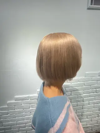 ショート カラー 【美髪ハイトーン】 髪質改善/大和🎀のヘアスタイル