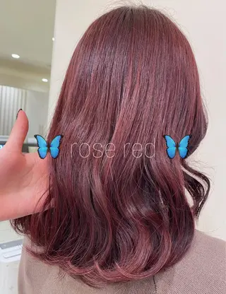 ミディアム カラー 銀座メンズ専門🖤 小島奈々のヘアスタイル