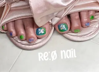 ネイル Re:Ø nail 🩵TSUJIのネイルデザイン
