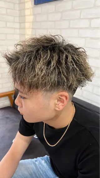 パーマ メンズ men's  by  cocoterrace所属・込山 来実 | メンズのヘアスタイル