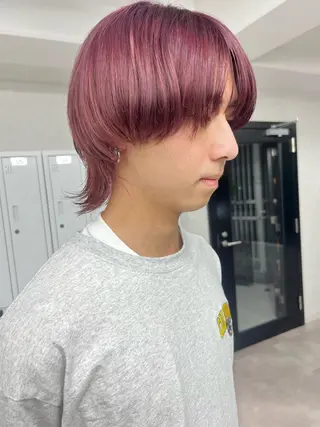 ショート カラー メンズ ☀️ボブスタイル特化 大山あさひ☀️のヘアスタイル