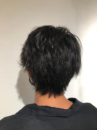 ショート メンズ 高橋 英彦のヘアスタイル