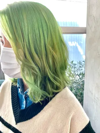 ミディアム カラー 立川/シールエクステ /みづきのヘアスタイル