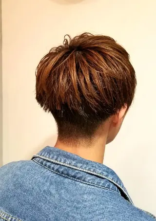 メンズ La fith hair 池袋店所属・🔴赤み消し/ 艶カラー落合　優🔴のヘアスタイル