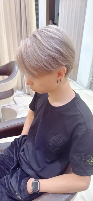 ショート カラー メンズ メンズ特化 Taiju‪✂︎💈のヘアスタイル