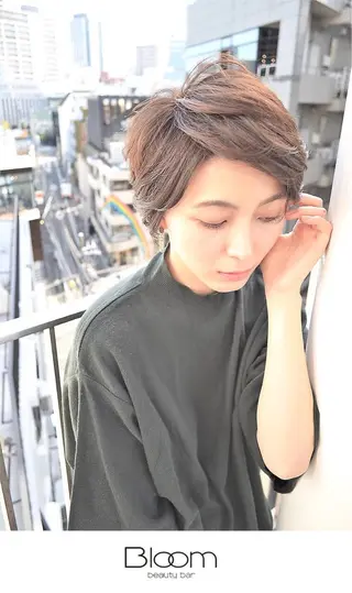 ショート Bloom beauty bar所属・小西 弘之［セミナー講師］のヘアスタイル