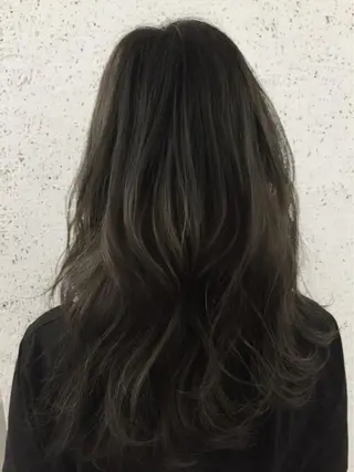 セミロング カラー パーマ ヘアアレンジ ✨ハイクオリティ✨ 山本香也のヘアスタイル