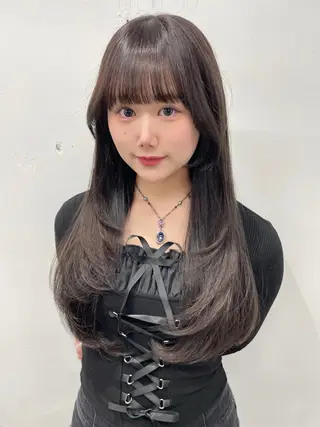 ロング ショート/レイヤー カット/ミサキ💐のヘアスタイル