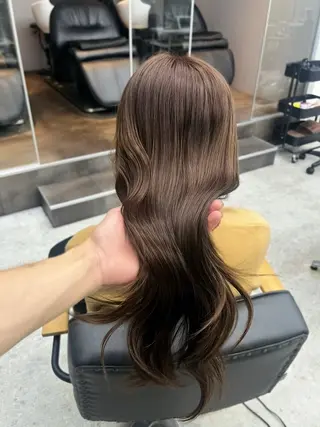 カラー 新宿/髪質改善🫧 艶カラー💫鈴木航輔のヘアスタイル