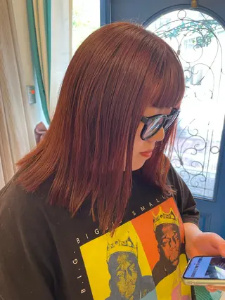 ミディアム カラー haruna🐈🎀 / Lita 4Fのヘアスタイル