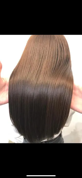 ロング カラー 🌈本物の髪質改善 森田涼平のヘアスタイル